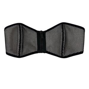 Triangl Neoprene Bikini TOP size Medium Black